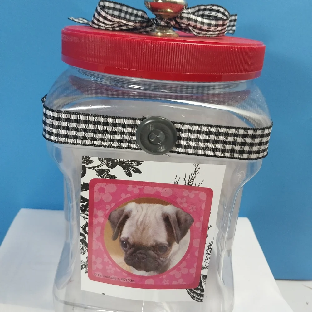 Pug Treat Jar